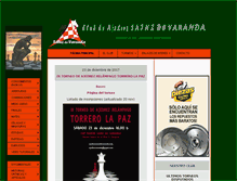 Tablet Screenshot of ajedrezsainzdevaranda.com